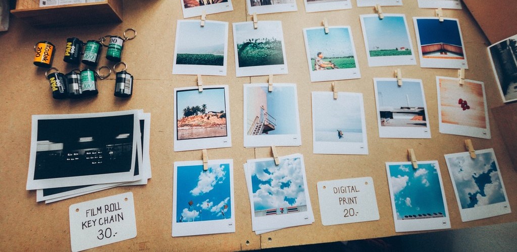 Polaroid images